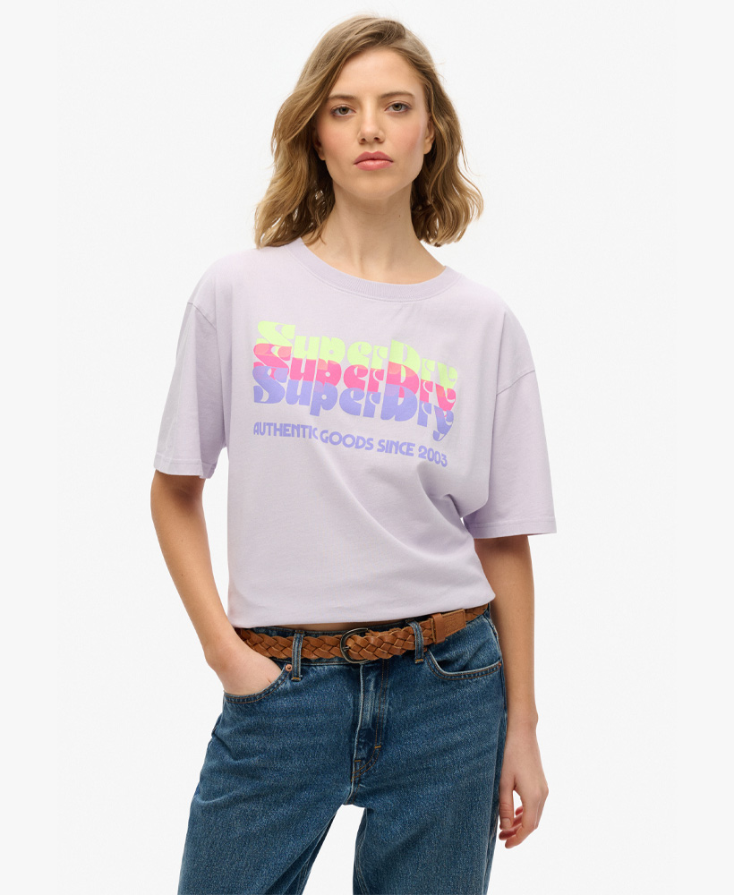 Neon Rainbow Oversided T-Shirt